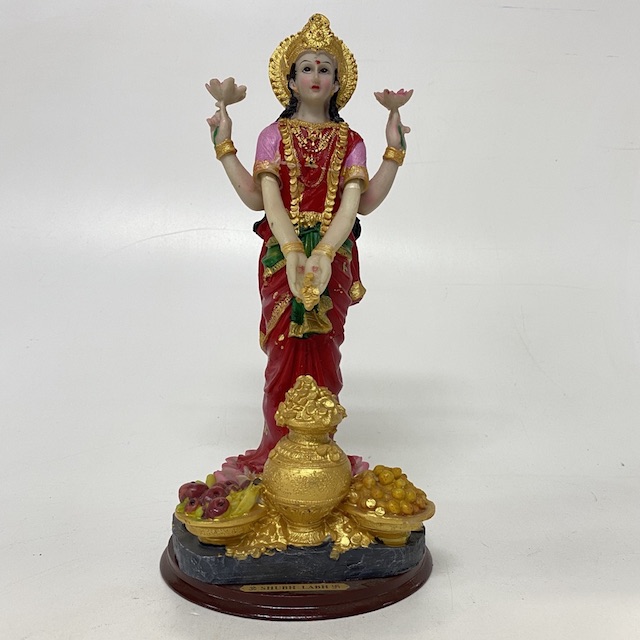 DECOR STATUE, Indian Goddess 30cm H